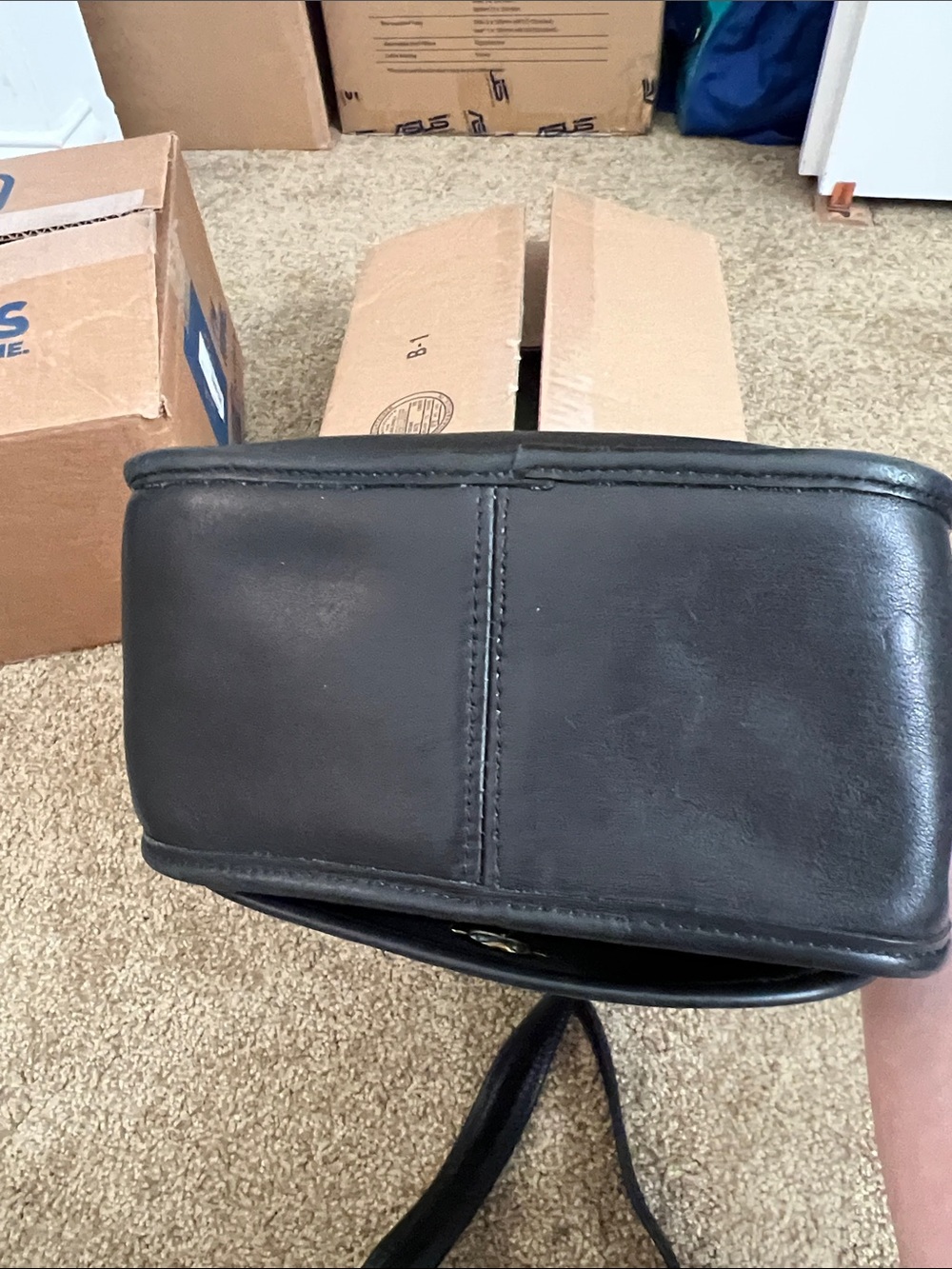 Vintage Coach Black Rambler Legacy 9965 - Picture 6 of 6